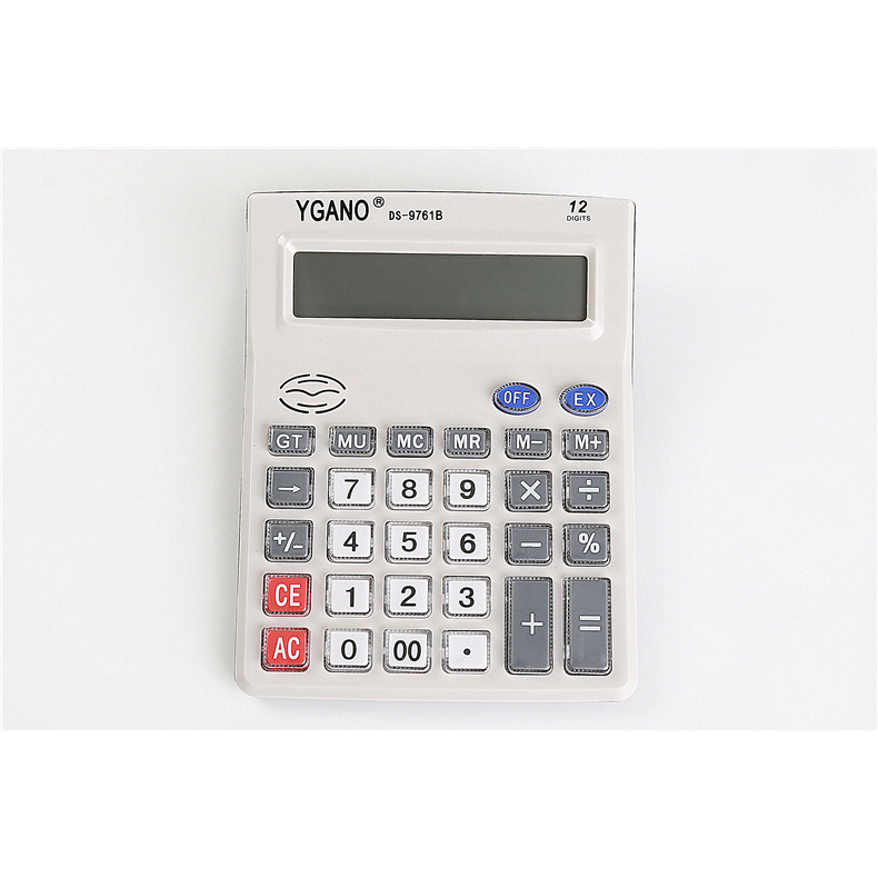 Calculator Kalkulator DS-9761 12 Digits Check Correct / Alat hitung