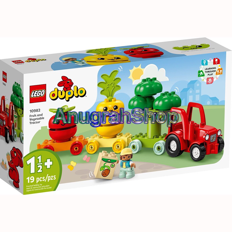 LEGO 10982 DUPLO Fruit and Vegetable Tractor