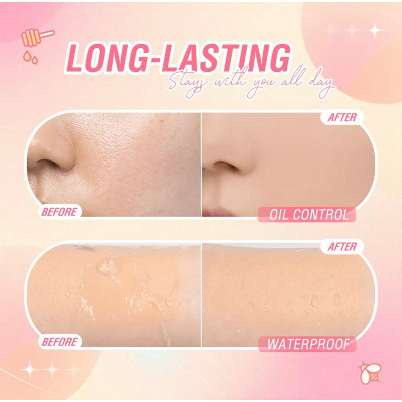Pinkflash Foundation OhMySelf Lasting Matte Original BPOM COD