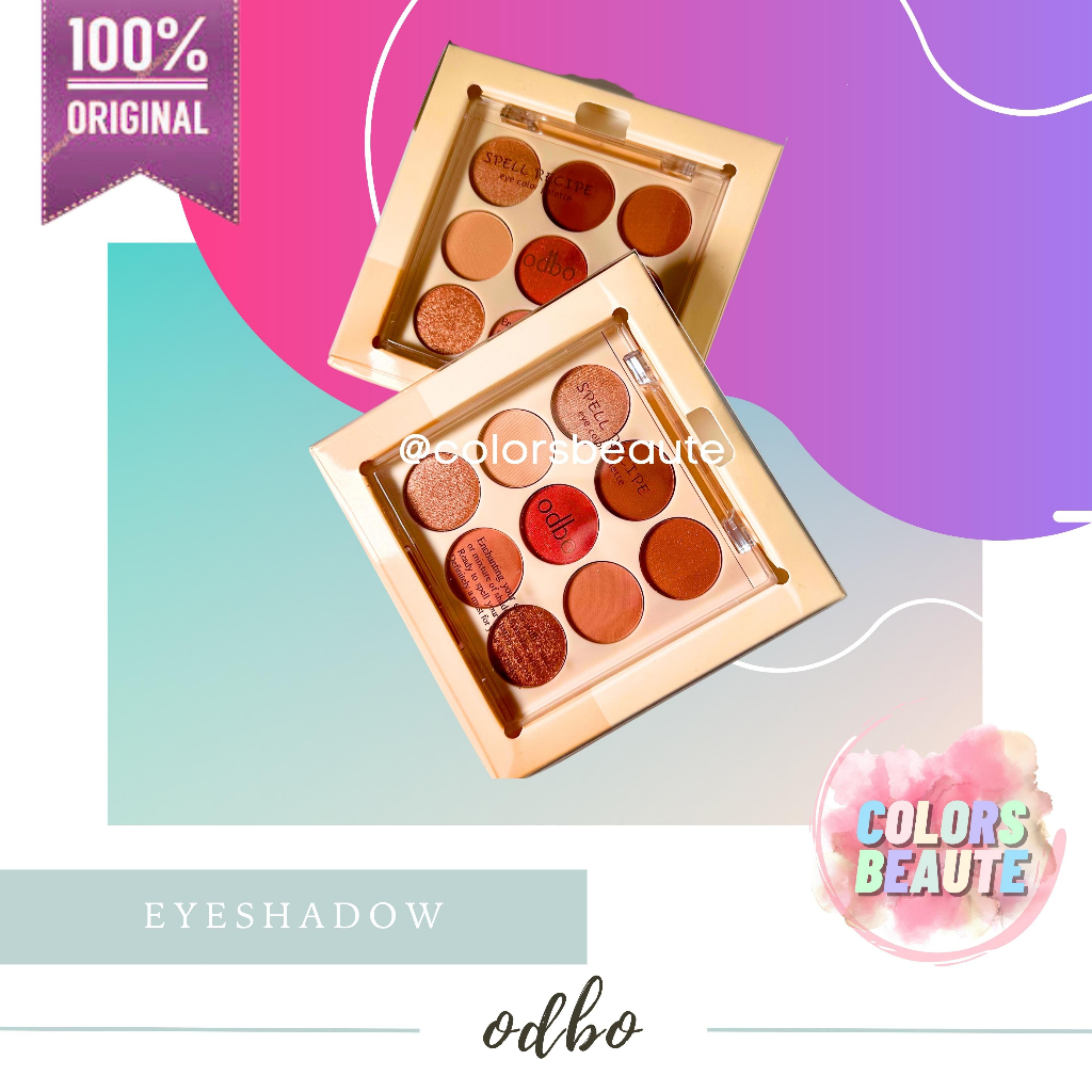 Odbo Spell Recipe Eye Color Palette 7g / EYESHADOW / EYE PALETTE