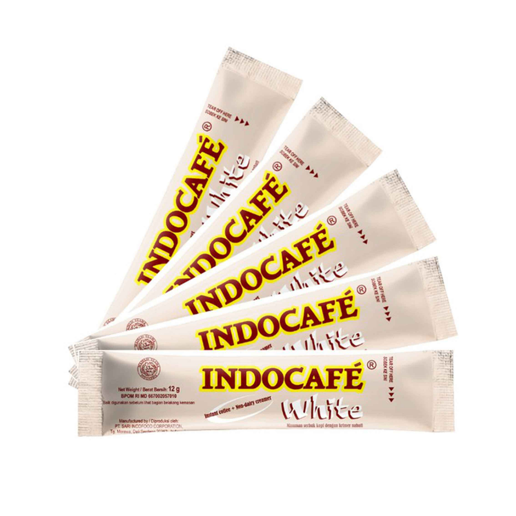 Indocafe white / Instant coffe / Non-dairy creamer / 120g