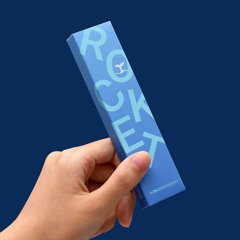 KACO ROCKET Pena Pulpen Gel Marine Pen 0.5mm Tinta Hitam 3 PCS - K1028