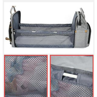 Diaper Bags Tas Ransel Bayi Tempat Tidur Lipat Bayi 10220