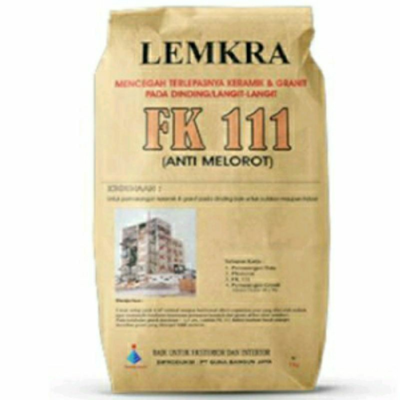 Lemkra FK 111 - 30 Kg (Perekat Keramik Dinding)