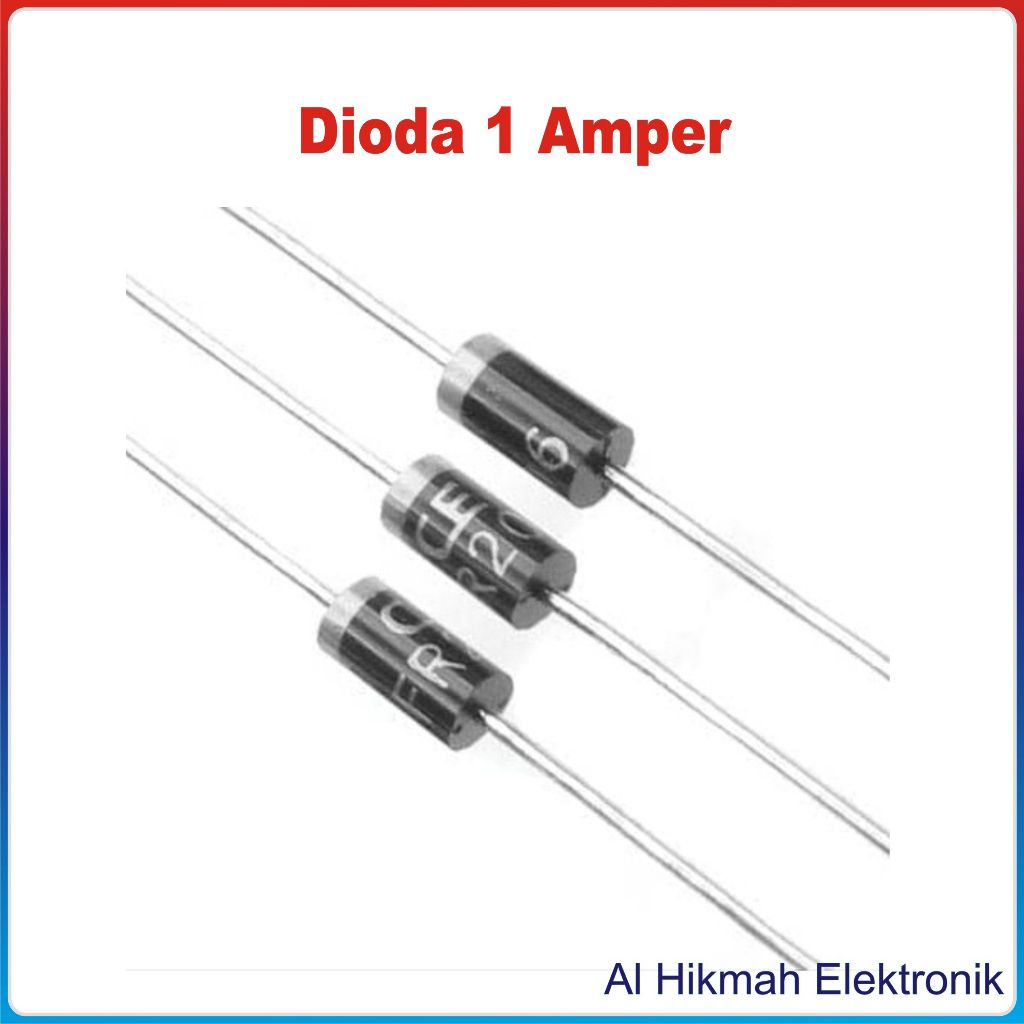 Dioda 1 Amper dan Dioda 2 Amper 4 Pcs