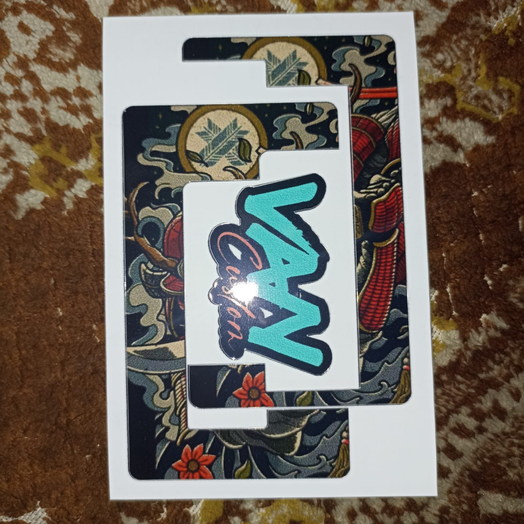 Stiker inner wrap hotcig r233 r234 motif