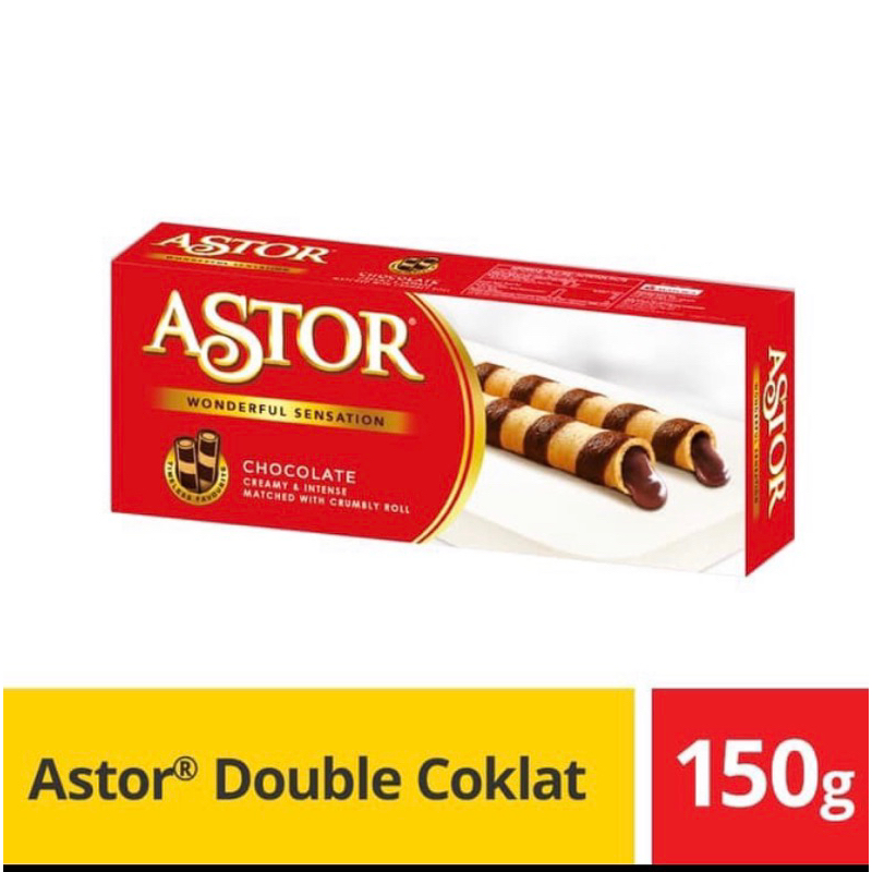 

Astor Double Coklat 150Gram ( Kemasaan Box)