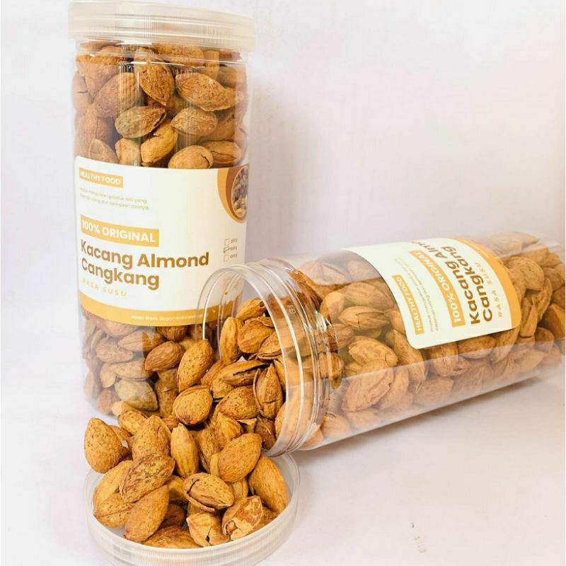 

Kacang Almond Panggang Siap Makan 1Kg