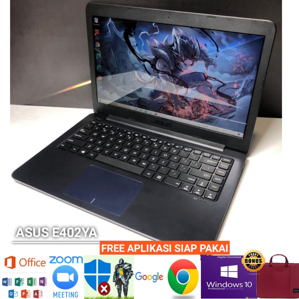 Laptop Asus E402YA AMD E2 Ram 8gb HDD 1 tera /256Gb SSD VGA AMD RADEON R2 - Win 10