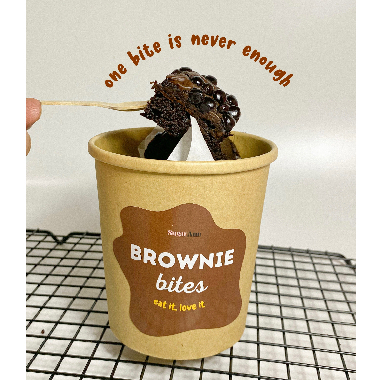 

Fudgy Brownie Bites 16oz 26oz