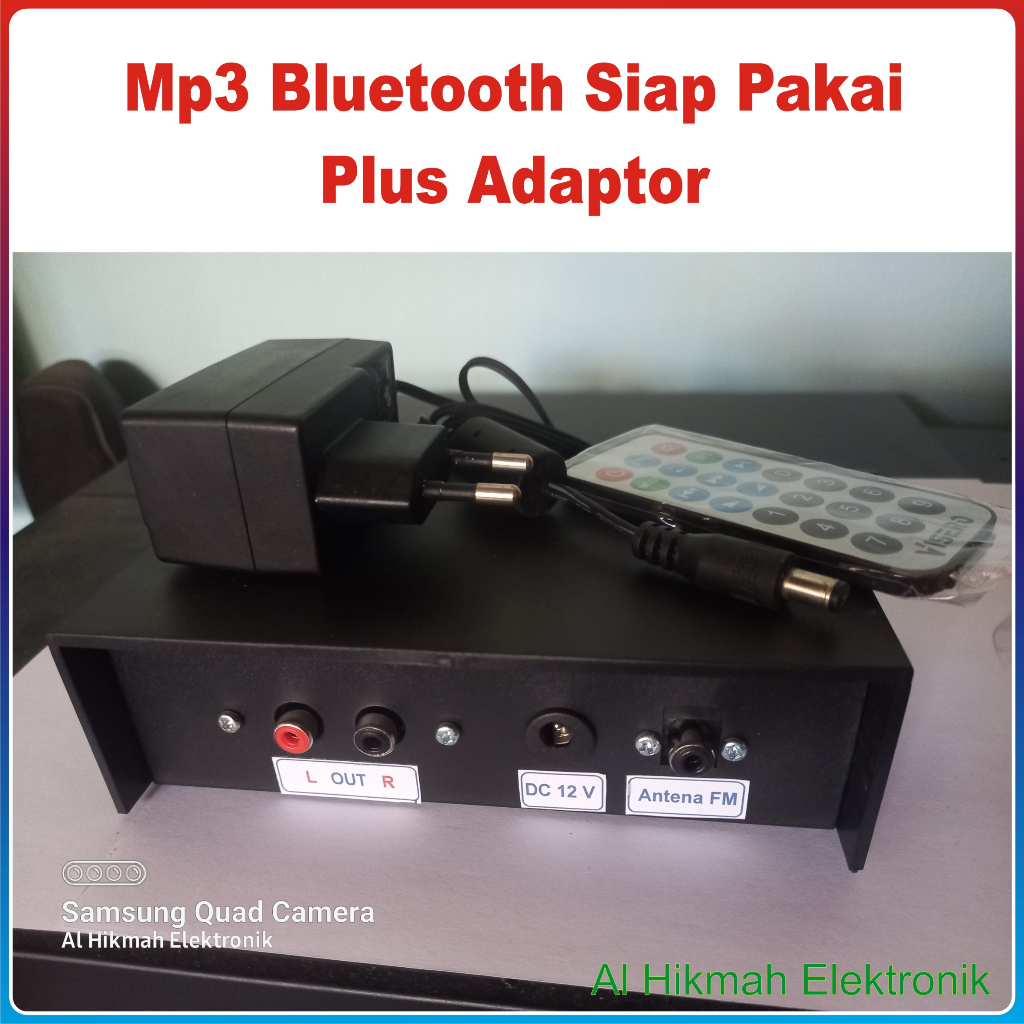 Mp3 Player Bluetooth 12 Volt Siap Pakai