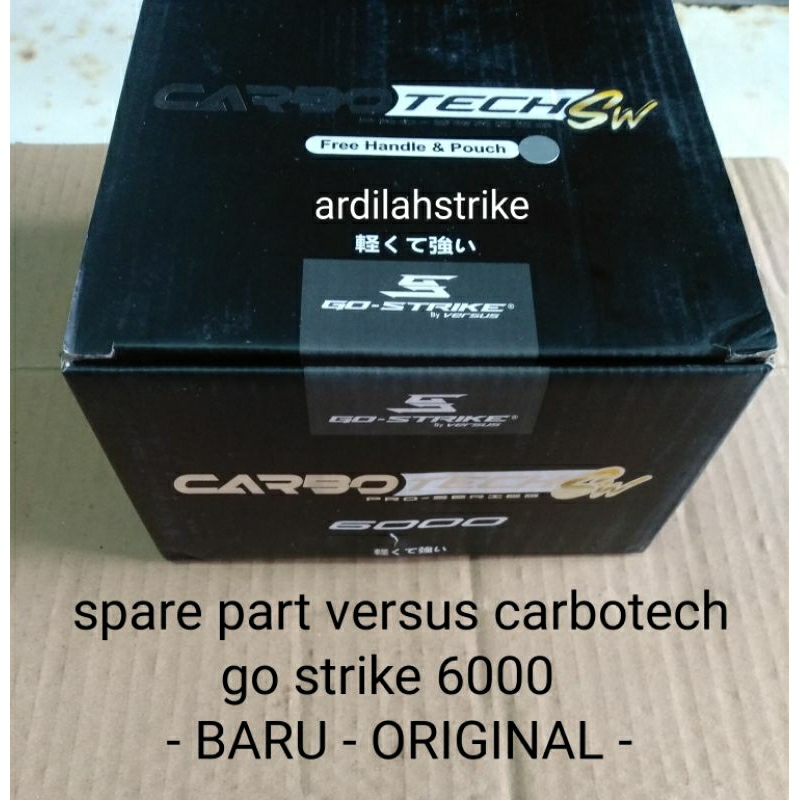 spare part versus carbotech go strike 6000 - BARU - ORIGINAL -