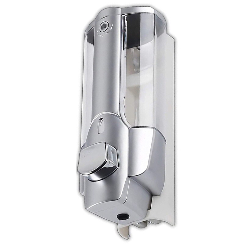 Dispenser Sabun Cair / Shampoo Single Soap Dispenser / Hand Soap Tabung Dinding WC / Dispenser Sabun Cair Single with Key Lock