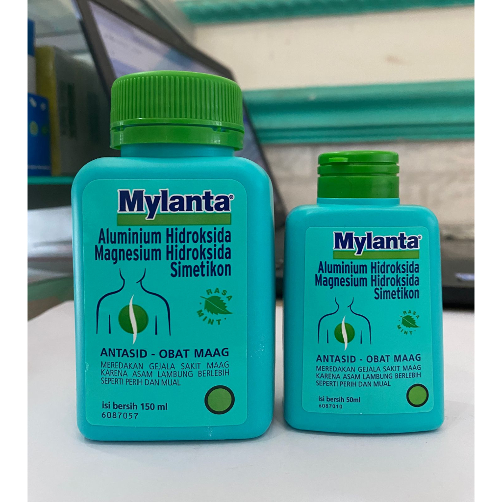 Mylanta Liquid Sirup Obat Maag / Mylanta Liq 150ml &amp; 50ml