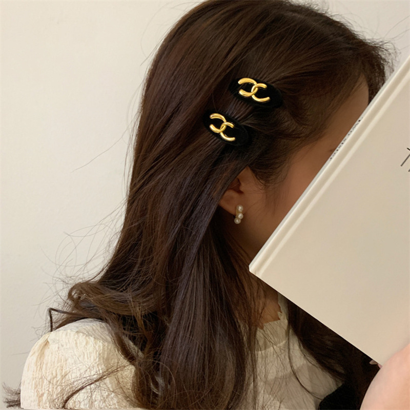 DOUBLE C KOREAN RETRO HAIR CLIP SIDE BANGS JEPIT RAMBUT PONI KOREA MINI JEPITAN LUCU CUTE ELEGAN HAIRCLIP AKSESORIS