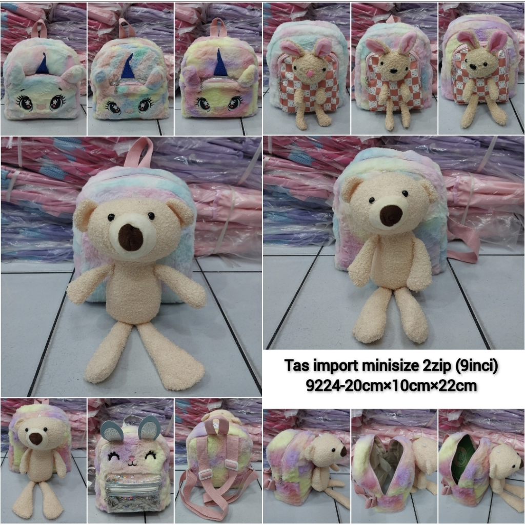 Tas Ransel import PAUD PG unik dan lucu