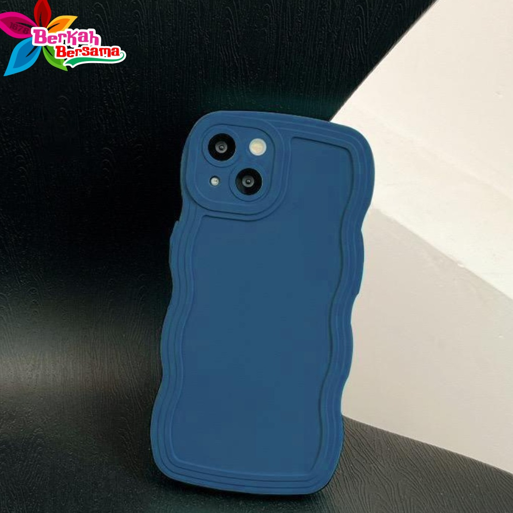 CASE SOFTCASE SILIKON GELOMBANG WAVY PROCAMERA MACARON XIAOMI REDMI 12C BB8027