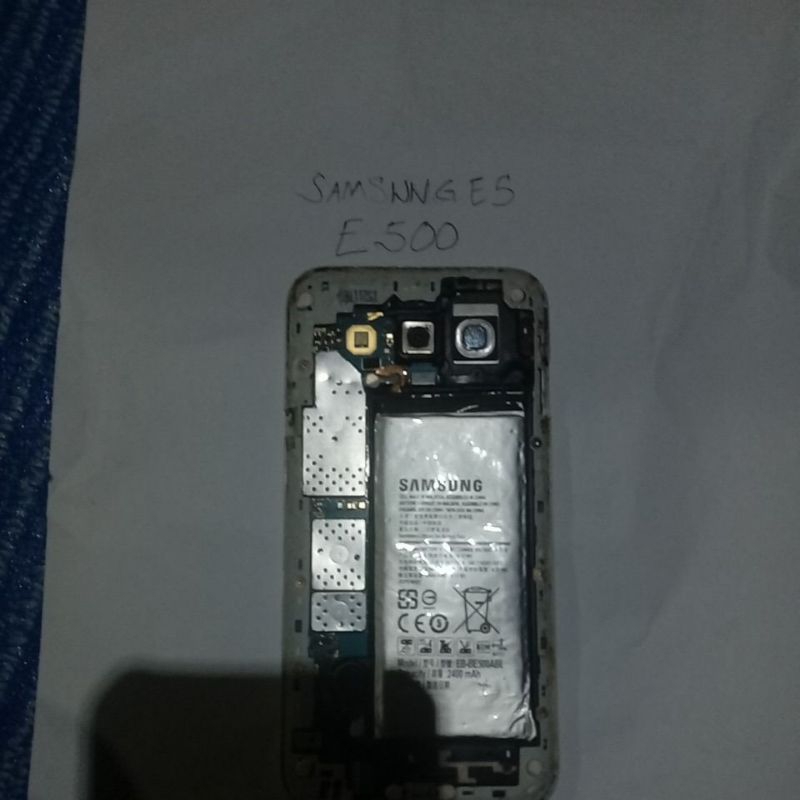 hp unit samsung E5 s E500 hidup minus lcd