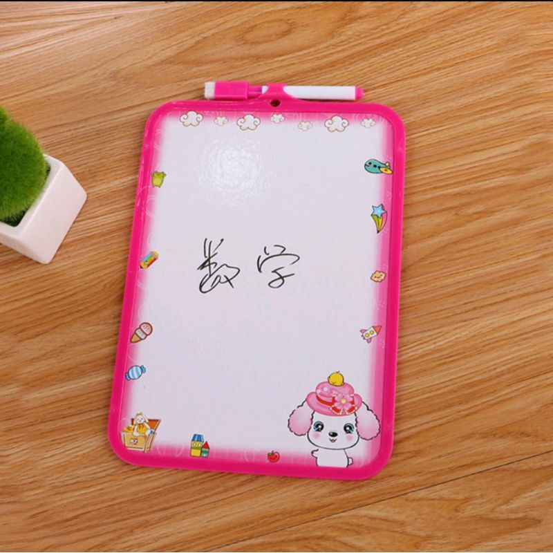 

Papan Tulis Mini/White Board karakter lucu