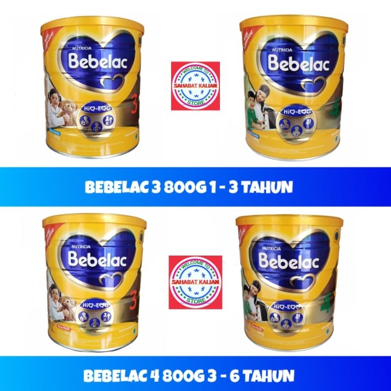 Bebelac 3 dan Bebelac 4 800gram