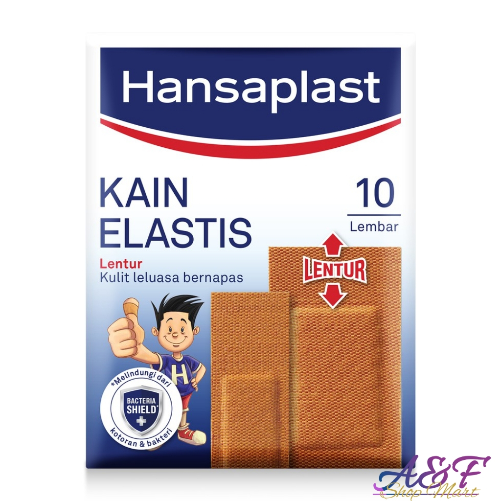 Hansaplast Kain Elastis Plester Lentur 10 Lembar