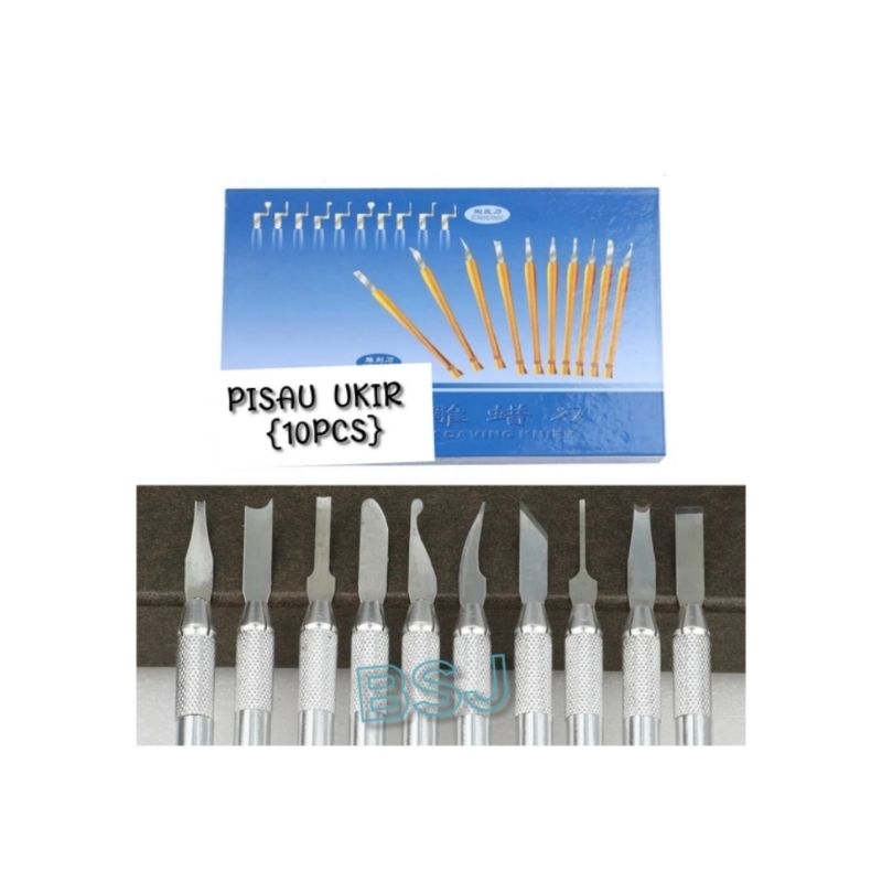 

10pcs/ Pisau ukir (CARVING KNIFE)
