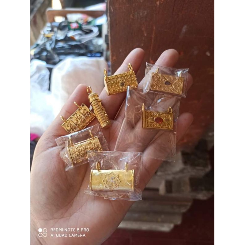 blandong / liontin bayi xuping 3 bulanan free tali hitam/tridatu