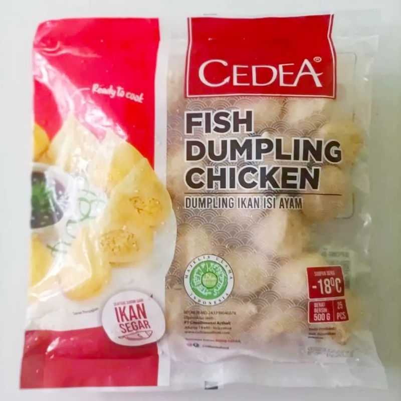 

CEDEA FISH DUMPLING CHICKEN 500gr