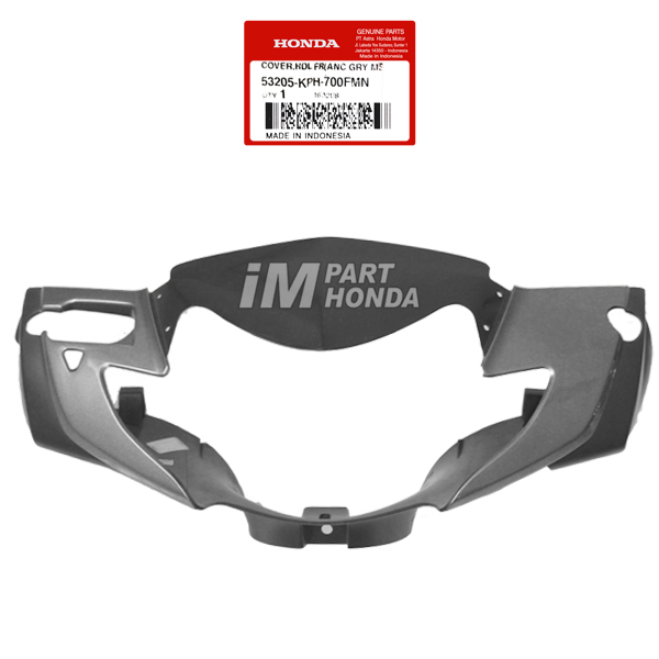 53205-KPH-700FMN Batok Lampu Depan Supra X 125 Lama 2005 2006 Grey Abu Abu