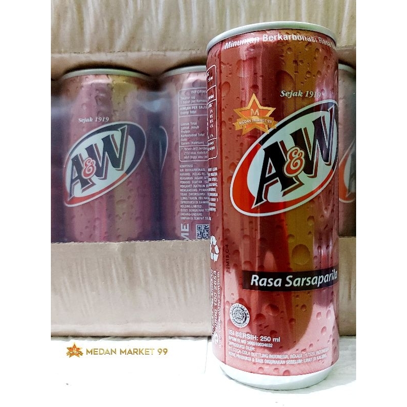 AW SARSI | A&W ROOTBEER | A&W SARSAPARILLA | A&W SARSI | AW ROOT BEER | SARSI | ROOTBEER | MINUMAN S