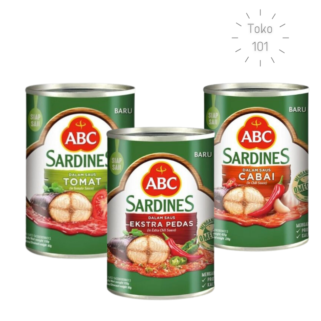 

ABC Sarden Saus Ekstra Pedas 425gr