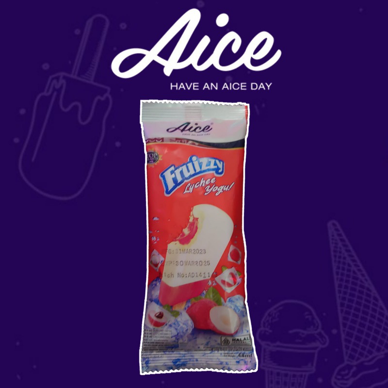 

Ice Cream AICE Fruizzy Lychee Yoghurt Tangerang Murah KHUSUS INSTAN