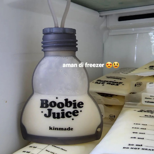 Kinmade Boobie Juice Reusable Breastmilk Bag | Kantong Asi