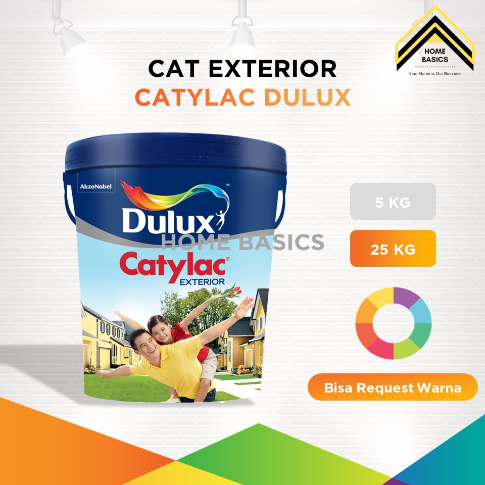 Cat Tembok Exterior Catylac Dulux 25 Kg / Cat Dinding Air