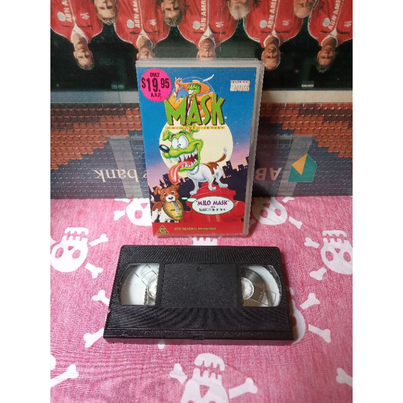 Kaset Vhs The Mask Animated Series - Milo Mask