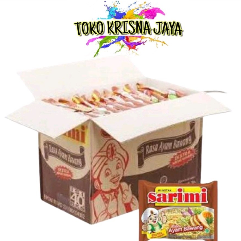 

1 DUS SARIMI RASA AYAM BAWANG MIE INSTANT 1 KARTON ISI 40 PCS X 70GR