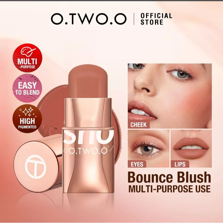 O.TWOO GLOW COLOUR BOUNCE BLUSH MOUSSE