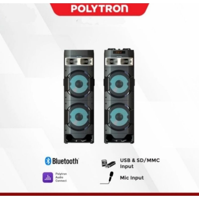 Speaker Aktif Polytron PAS-10D28 | PAS10D28 active
