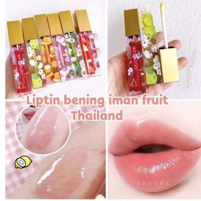 Miku Lip Gloss Bening Rasa Buah Lip Topper