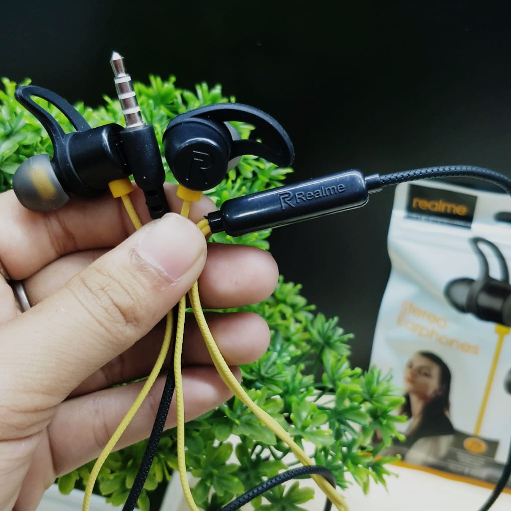 promo HANSFREE REALME BUDS3 KEONG STEREO EARPHONE THE REAL BASS by.sultan