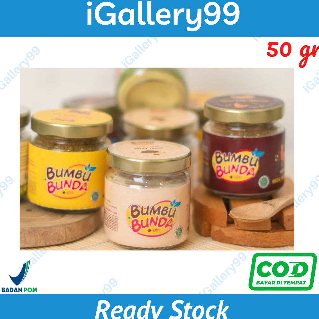 Bumbu Bunda Elia BPOM Kaldu MPASI / Kaldu Anak / Kaldu Bayi