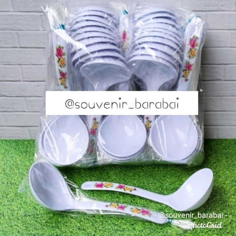 Souvenir centong sayur melamin
