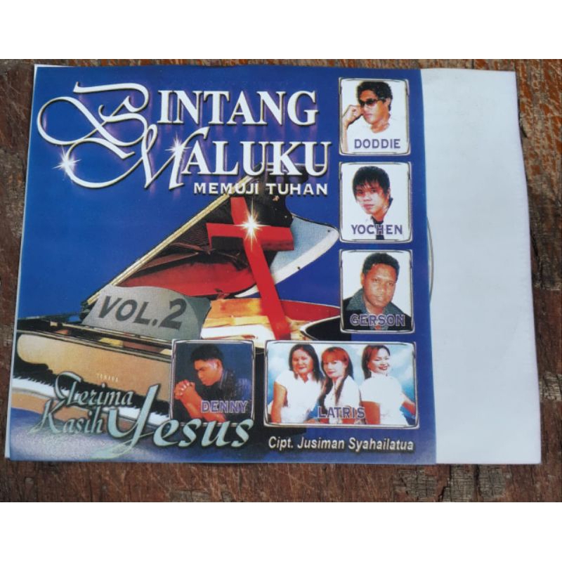 Kaset Vcd lagu Rohani Bintang Maluku