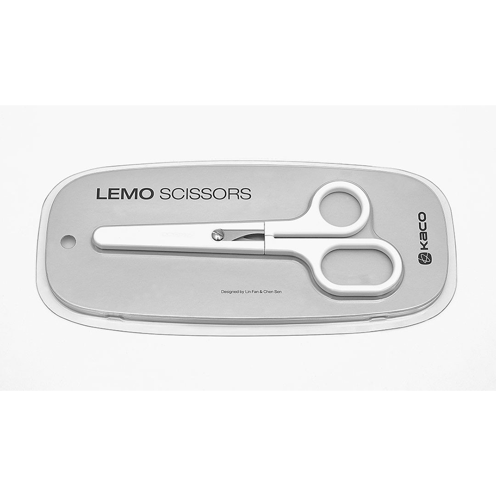 KACO LEMO Gunting Office Stationery SUS420J2 - K1411 - White