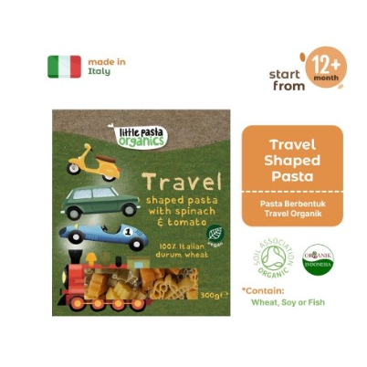 

Little Pasta Organics Travel Shaped Pasta 300gr