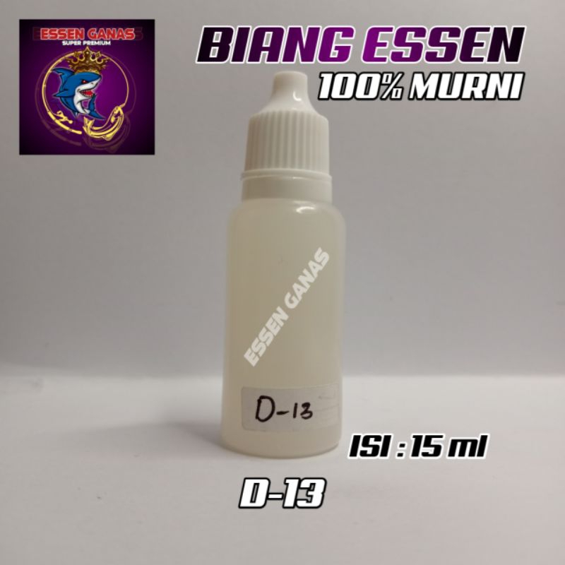 Essen Biang D-13/CONDENT MILK Varian 15 ml/Biang Essen Pancing 100% Murni/Penguat Aroma Umpan Pancin