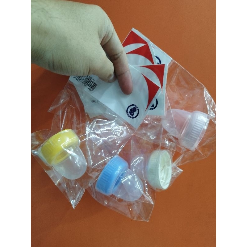 Pigeon Tutup botol Standard Assort | Screw Cap + Nipple Cover RP Pigeon