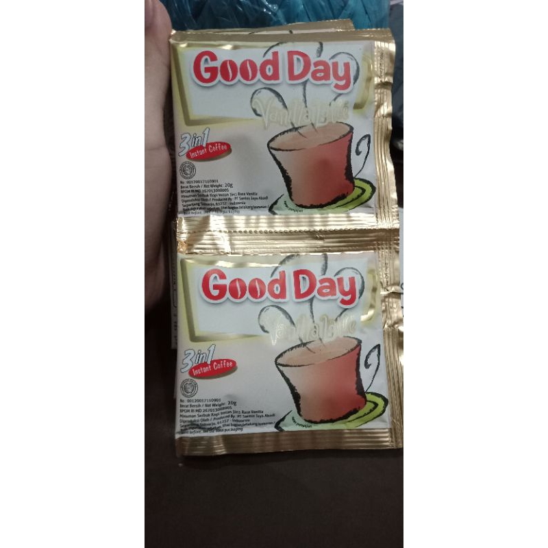 

Korzaln Good Day Vanilla Latte 1 Renteng Isi 10