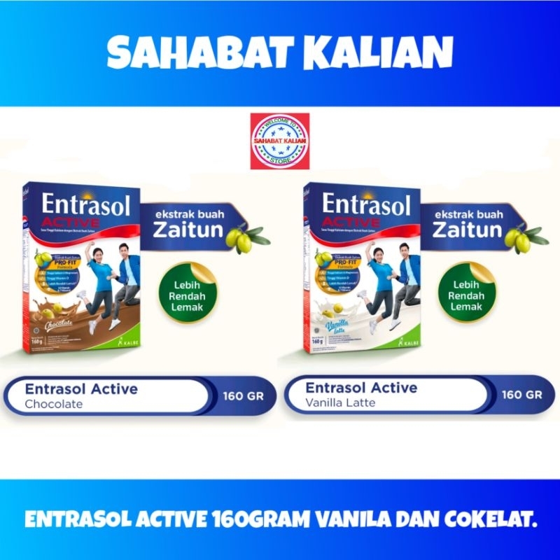 ENTRASOL ACTIVE 160GR PER 1 BOX