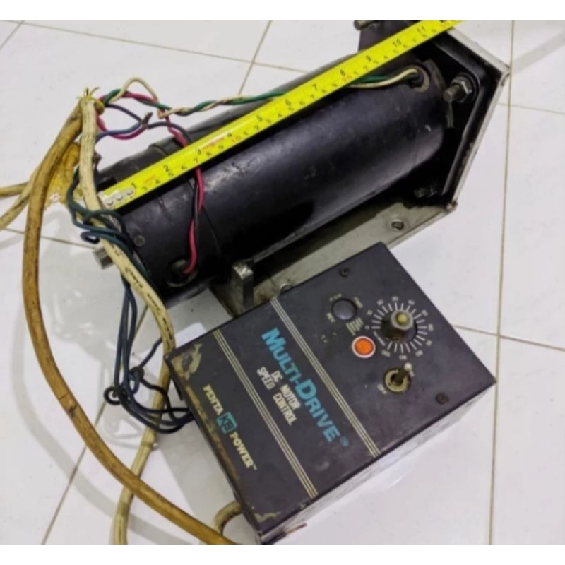 DC MOTOR AMETEK ,plus controller/02hp , 230Vdc - 3900rpm